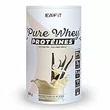 WHEY PROTEIN - Vanille - EAFIT - Marque Française N°1 en Nutrition Sportive - 32g de Proteine Whey - BCAA - Shaker Proteine - Pre Workout, Musculation - Protéines Whey - 360 g