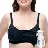 momcozy Soutien-Gorge 4 en 1 d'allaitement – Soutien-Gorge Multifonction Respirant avec Fonction Rafraîchissante