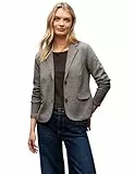 Street One 2117030 Blazer Basique, Marron Ultra Profond, 38 Femmes