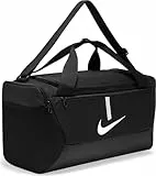Nike Academy Team Sacs de sport Mixte, Noir/Noir/Blanc, 41 Litres