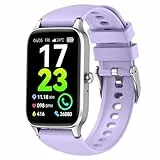 Montre Connectée Femme Homme Sport, 1,57' HD Smartwatch avec Appel Bluetooth, Montre Podometre, Moniteur Fréquence Cardiaque/SpO2/Sommeil, 110+ Sports Etanche IP68 Trackers d'Activité pour Android iOS