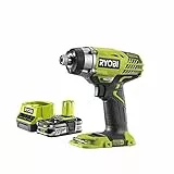 Pack RYOBI Visseuse à choc 18V OnePlus R18ID3-0 - 1 Batterie 2.5Ah - 1 Chargeur rapide RC18120-125