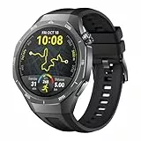 HUAWEI Watch GT 5 Pro 46mm Montre Connectée, Design aux Lignes épurées, Programmes d'entraînement de Pointe, Suivi de la santé, ECG, Jusqu'à 14 Jours d'autonomie, iOS& Android, Noir