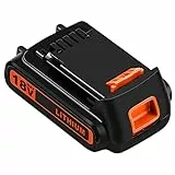 Dosctt BL1518-XJ 18V 3.0Ah Batterie de Remplacement pour Black Decker 18V Batterie BL2018-XJ LB20 LBX20 LBXR2020-OPE LBXR20B-2 LB2X4020 LST220