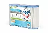 Intex Lot de 3 Cartouches filtrantes Type A pour piscines