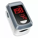 Oxymetre De Doigt,HOLFENRY Saturometre Oxymètre de Pouls Professionnel Oxygene Appareil pour Mesure de la Sang Saturation pour Adultes, Enfant Utilisation à la Maison ou Pour les Sports De Plein Air