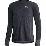GOREWEAR Energetic T-shirt à manches longues Homme, Black, M