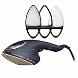Russell Hobbs Défroisseur multi [2en1: défroisseur & fer à repasser vapeur] Steam Genie(1700W, 20g/min vapeur,Antibactérien, Ideal pour voyage, 3 accessoires: vêtements, rideaux, tissus) 28370-56