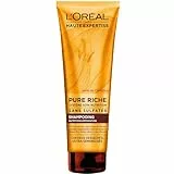 L'Oréal Paris Pure Riche Shampooing Sans Sulfate à l'Huile de Caméline - Nutrition & Réparation - Cheveux Desséchés - 250ml