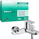 hansgrohe Rebris S Robinet de baignoire en saillie pour salle de bain 2 fonctions Chromé