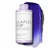 Olaplex No 5P Après-Shampoing Violet Révélateur de Blonde, Répare, Hydrate et Illumine Tous les Cheveux Blonds, Éclaircis et Gris, Sans Sulfate, 250ml