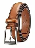 CHAOREN Ceinture Homme, Ceinture Cuir Homme Largeur 30mm, Parfaite pour les Costumes Chaussures et les Occasions Formelles