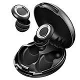 Eixniex Bouchon d'Oreille - Embouts Simple+Double, réduction de bruit de 46 dB | silicone écologique durable | 8 paires d'embouts (XS - L) | Scellage Top-Layer pour sommeil, concentration et voyages