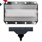 Lame de Rechange + Grille de Remplacement Compatible avec Rasoir de Voyage Wahl/Wahl Mobile Shaver/Moser Mobile Shaver Accessoire Pièces Détachées pour Finition Coiffeur Rasage Homme Cheveux Barbe