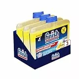 Finish Porte-vaisselle, Additif Lave-vaisselle, 3 Produits de 250 ml, Citron Remboursement de 2 €, soit 1 € pour chaque produit avec le cachet acheté