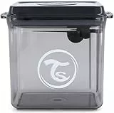 Twistshake Baby Formula Container | Moisture-Proof | Sealed Milk Powder Dispenser for Infants | Portable Food Storage Box for Baby Food | Milk Powder Storage | Newborn Essentials | 1700 ml, Black