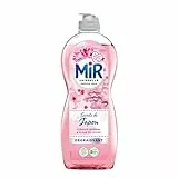 Mir Vaisselle - Secrets de Japon - Fleur de Lotus & Cerisier Impérial - Expérience Complète et Unique - Pouvoir Dégraissant - Sans Conservateurs - Sans Allergènes Parfum - Respect de la Peau - 675ml