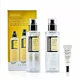 COSRX Kit de démarrage pour la peau en verre, exclusivité Amazon, Advanced Snail 96 % Mucin Power Essence & Rétinol 0,1 % Crème Mini Échantillon Hydratant et Raffermissant pour la peau coréenne au