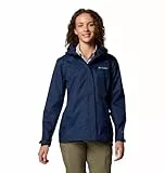 Columbia Arcadia 2 Veste de pluie imperméable pour femme, bleu marine, taille M