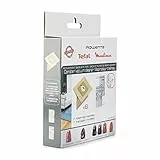 Rowenta ZR003901 Lot de 6 sacs d'aspirateur + 1 micro-filtre, Blanc