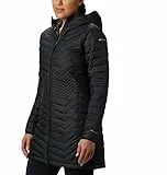 Columbia Powder Lite Mid Jacket, Doudoune Femme, Black, Taille M