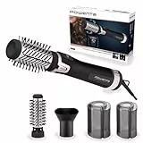 Rowenta Brush Activ' Volume & Shine Brosse soufflante rotative, Cheveux doux et brillants, 1000 W, Concentrateur, 2 brosses pour tous les types de cheveux, Facilité d’utilisation CF9550F0