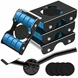 NIUXX Lève Meubles Lourd, Le Lève et Glisseurs Meubles avec Freins, Kit de Deplace Meuble a Roulette, Furniture Lifter Set, Deplace Meuble Kit pour Laveuse, Sèche Linge, Réfrigérateur, Maximale 350kg