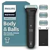 Philips Bodygroom série 5000 - tondeuse pour hommes avec système de rasage Triple protection, taille des poils et rasage des zones intimes, 100% étanche, autonomie de 100 min, modèle BG5470/15