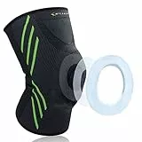 MYCARBON Genouillère Professionnelle/Attelle rotulienne Pièce Genouillère/Knee Support/Protection Genou Professionnelle, Maintien optimal du genou taille réglable pour hommes et femmes (M)