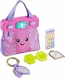 Fisher-Price HTW89 Sac à Main avec 4 Accessoires de Jeu de Simulation pour Nourrissons et Tout-Petits à partir de 6 Mois