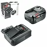 Bosch batterie et chargeur rapide Starter Set 18V (1 batterie Lithium-Ion 4,0 Ah ; 1 chargeur rapide ; alliance POWER FOR ALL 18V)