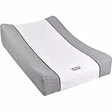 BEABA, Housse pour Matelas à Langer Sofalange, 100% Coton Nid d'abeille, Eponge Moelleuse, Drap Absorbant, Confort Optimal, Tissus Certifiés Oekotex , Light Mist