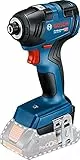 Bosch Professional 18V System visseuse à chocs sans-fil Bosch GDR 18V-200 (couple maxi 200 Nm, sans batterie ni chargeur, dans boîte carton)
