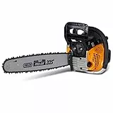 FEIDER Tronçonneuse thermique 46 cm³, démarrage manuel Easy Start, guide et chaîne Oregon, 46 cm - FTRTPRO45