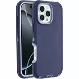 Otterbox Coque Defender Series MagSafe pour iPhone 16 Pro Max, Antichoc, résistante aux Chutes, Ultra Robuste, Coque de Protection, supporte 7X Plus de Chutes Que la Norme Militaire, Violet