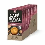 Café Royal, Café Aromatisé à la Cannelle, 100 Capsules Compatibles Nespresso (R), Aluminium 80% Recyclé, Certifié Rainforest Alliance, Café 100% Arabica, Aromatisé