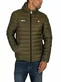 Ellesse Homme Lombardy Padded Jacket Homme, Kaki, L EU