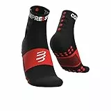 COMPRESSPORT Chaussettes de running homme - Lot de 2 paires |Renforts talon et pointe |Confortables, respirantes et évacuation de la transpiration - résistantes pour sport intensif