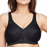 Glamorise Femme 1265 Soutien-Gorge, Noir, 130C EU