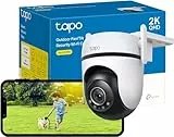 Tapo C520WS 2K(4MP) Caméra de Surveillance WiFi extérieur 360°, Vision Nocturne Couleur Starlight, Détection de Personne et Suivi de Mouvement, Étanche IP66, Alarme sonore Personnalisable
