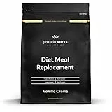 THE PROTEIN WORKS - Substitut De Repas Diététique | Shake Repas 250 Calories | Perte de poids | Healthy diet | 14 Servings | Crème Vanillée | 1kg