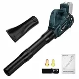 Souffleur à feuilles sans fil compatible avec le système Bosch Professional 18 V GBA/CORE/ProCORE/AMPShare 18 V, 6 vitesses, souffleur électrique sans balais, pour l'entretien de la pelouse, le jardin