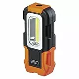 Les emos plastique Lampe de poche – 3 W, COB LED pour 3 x AAA, 1 Pièces, p3888