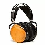 HIFIMAN SUNDARA Casque Hi-FI avec Fermeture à l'arrière - Magnétique - avec Aimant furtif - Câble Amovible - Oreillettes en Bois - pour la Maison, Le Studio, l'enregistrement