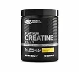 Optimum Nutrition Platinum Créatine Plus en Poudre, Goût Ananas, 350g, 50 Doses