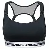 momcozy FB011 - Poitrine d'allaitement de Sport à Faible Impact - Soutien pour la Grossesse et l'allaitement - Rembourrée - sans Fil