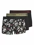 JACK & JONES Boxer pour Homme, Noir, L