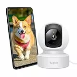 Tapo Caméra Surveillance WiFi/Ethernet intérieure 2K(3MP) C212, Détection de Personne, Audio Bidirectionnel, Compatible avec Alexa et Google Assistant, pour Bébé/Animaux
