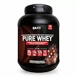WHEY PROTEIN - Chocolat / Noisette - EAFIT - Marque Française N°1 en Nutrition Sportive - 30g de Proteine Whey - BCAA - Shaker Proteine - Pre Workout, Musculation - Protéines Whey - 750 g