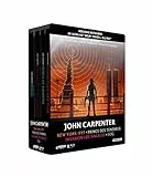 John Carpenter-Coffret : New York 1997 + Prince des ténèbres + Invasion Los Angeles + Fog [4K Ultra-HD Blu-Ray Bonus-Édition boîtier SteelBook]